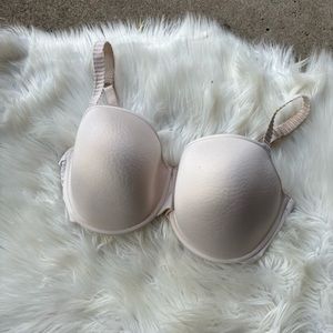 ThirdLove White Satin Silk Line Coverage Bra